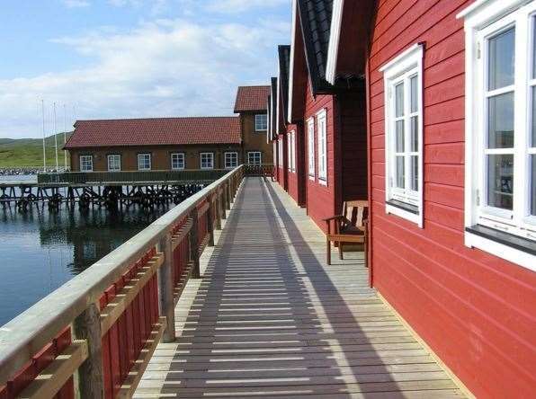 Adventure Camp - Mehamn Hotel Ngoại thất bức ảnh
